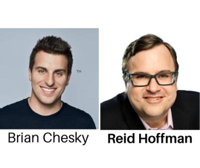 masters of scale Reid Hoffman and Brian Chesky