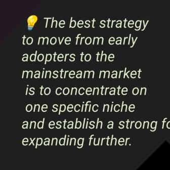 Crossing the chasm summary
