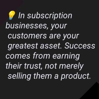 Subscribed book summary