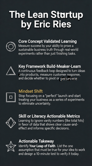 The lean startup infographic