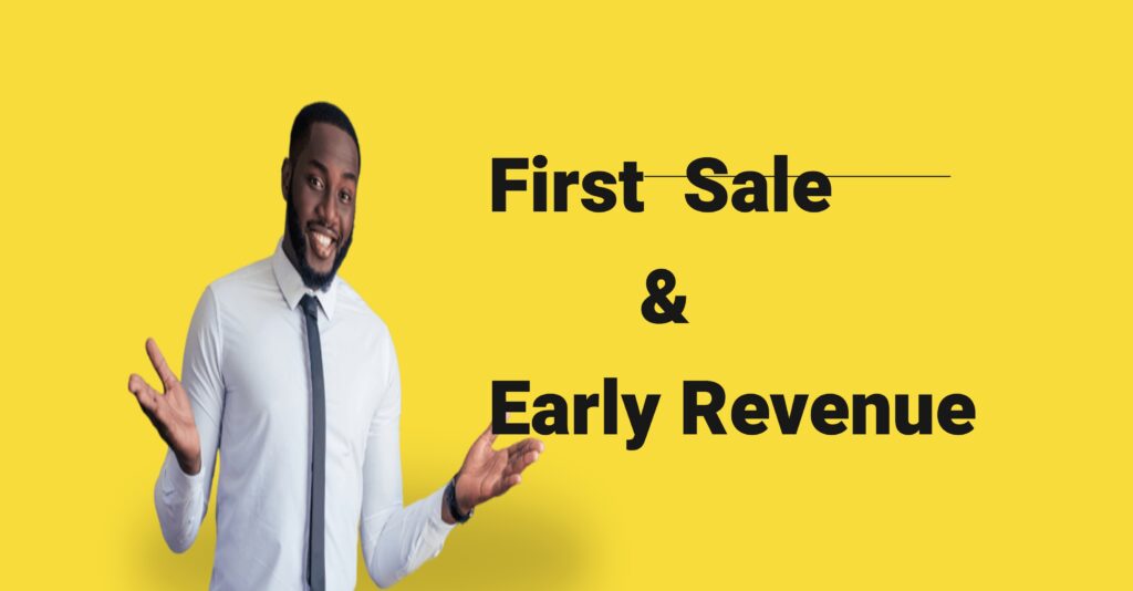 First sale and early revenue course