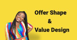 Offer shape and offer design