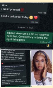 Evunn Start a side business testimonial 2
