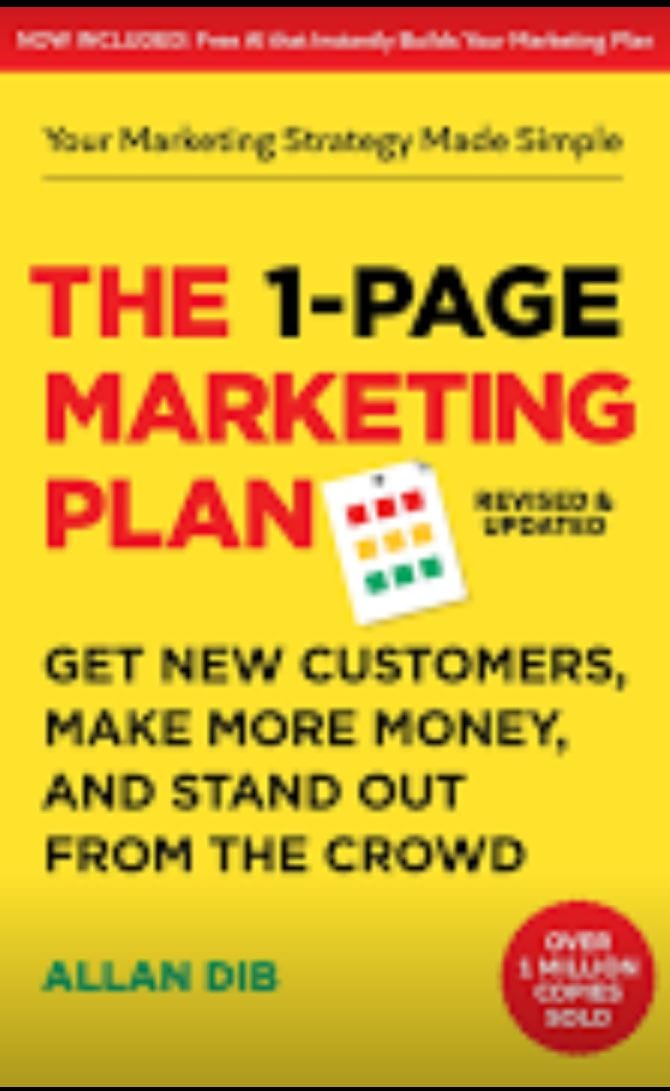 1 page marrketing