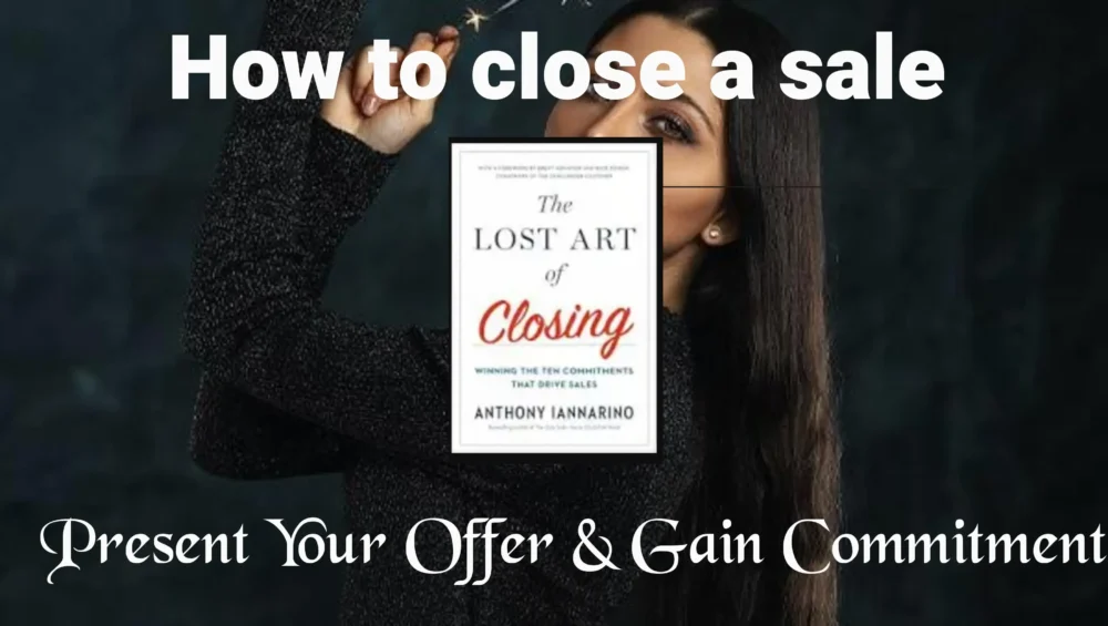 how to close a sale